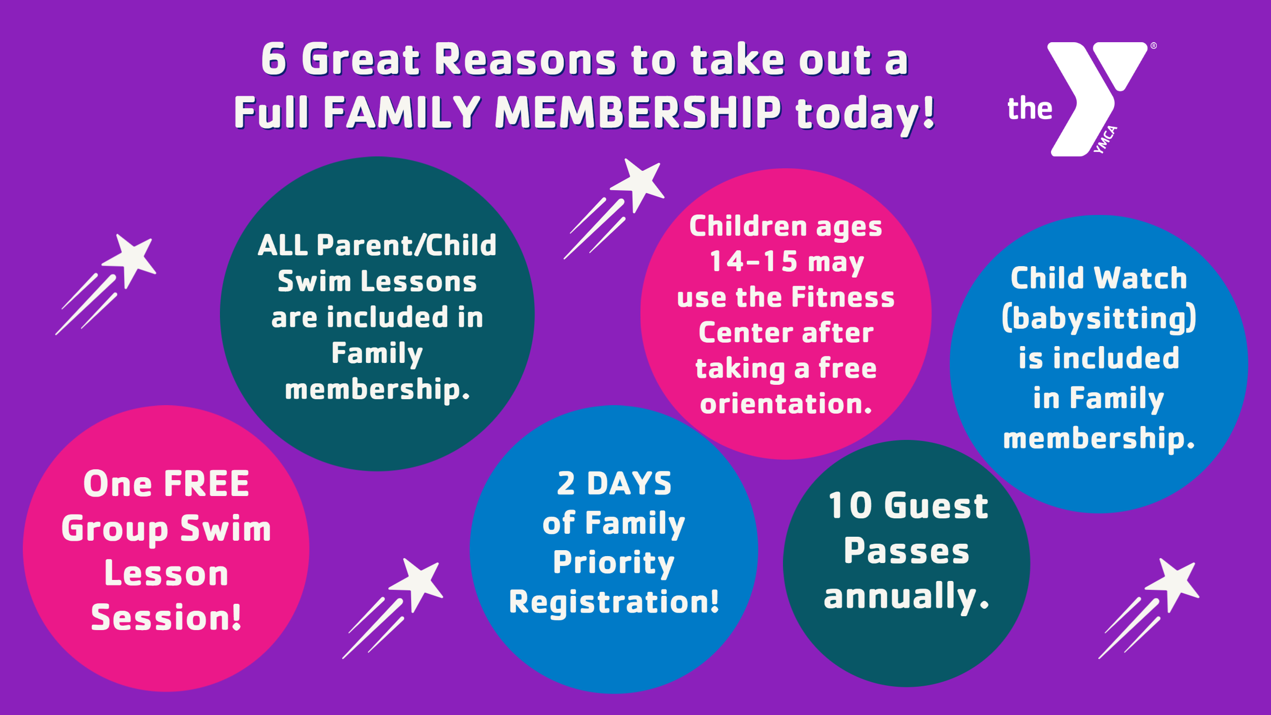 6 reasons for a full family membership