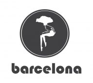 barcelona logo graphite