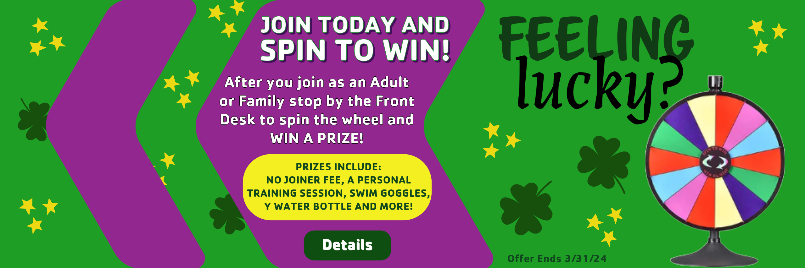 March Member Promo Spin to Win