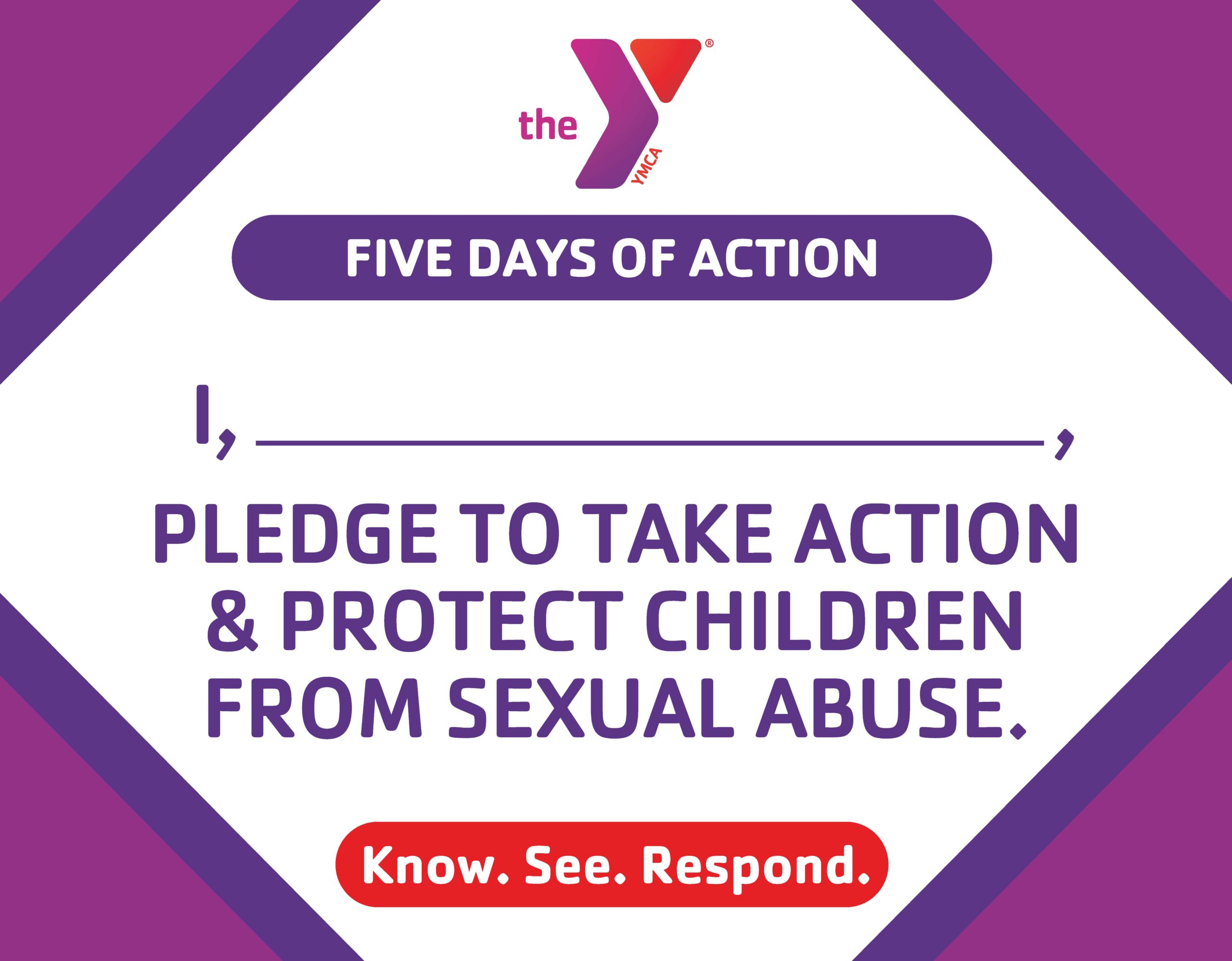 Five Days of Action Pledge Card sm
